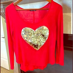 Sequence Red Gold T-shirt